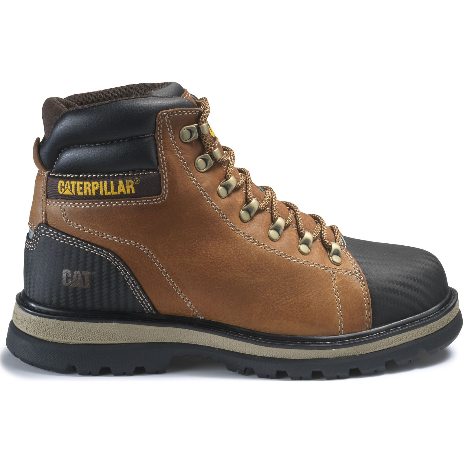 Caterpillar Men's Foxfield St Tx Csa Work Shoes Brown CAT-10549